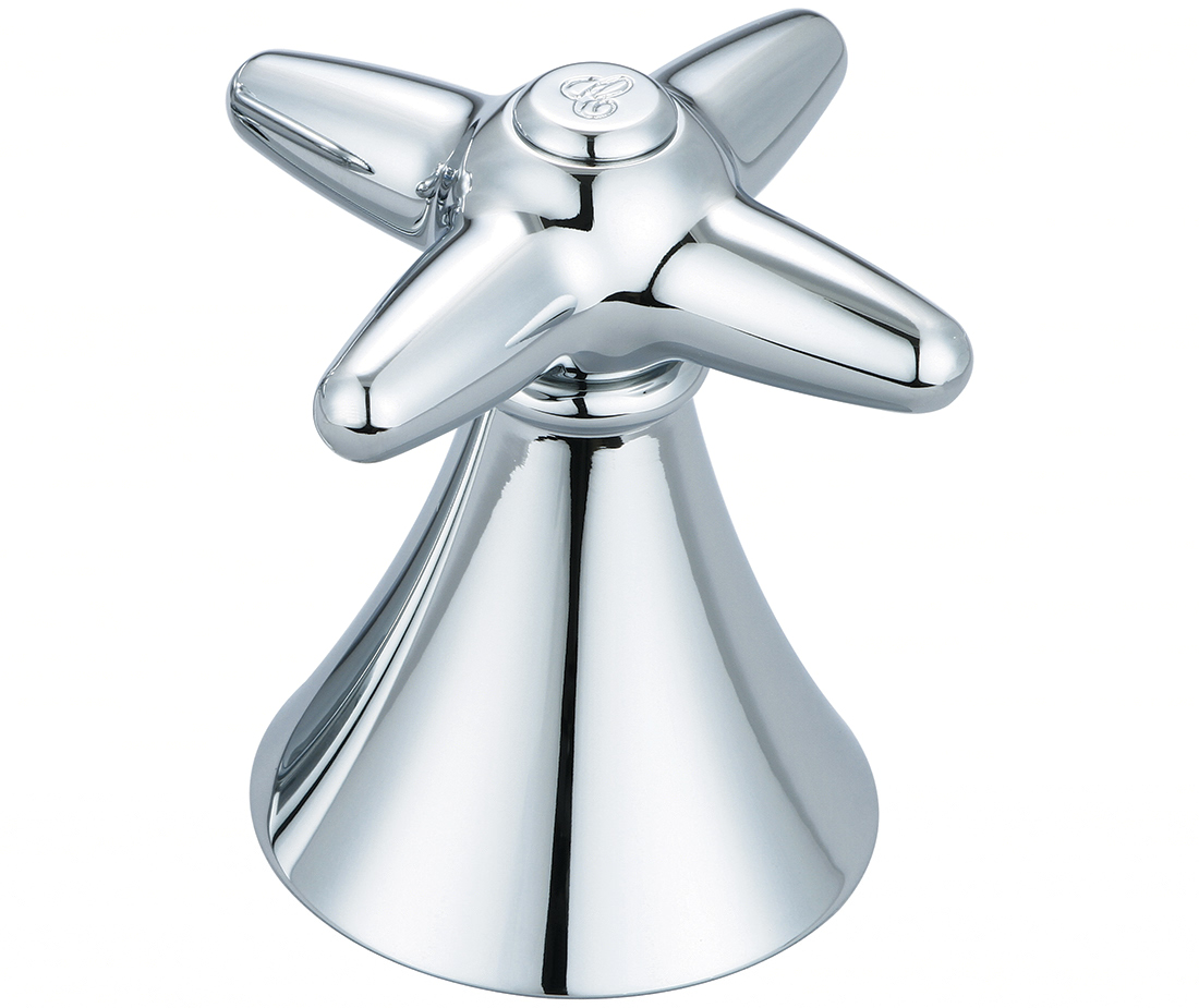 Cross Handle-Cold, Polished Chrome, Style: Commercial